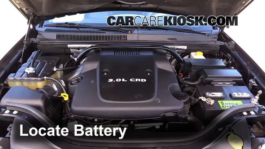 2008 Jeep Grand Cherokee Laredo 3.0L V6 Turbo Diesel Battery